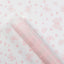 Butterfly Printed Flower Wrapping Paper PE Coated Art Paper Waterproof 57*57cm Custom Birthday Wedding Gift Wrapping