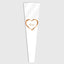 Transparent OPP Heart Pattern Soft Translucent Stretch Film Bouquet Bag Moisture-Proof Floral Shop Single Rose Packaging Plastic