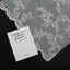 Elegant Floral Lace Single-Sided PE Coating Glassine Paper Flower Wrapping Antistatic Eco-Friendly Recyclable Screen Printing