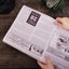 New Retro Hand-Made Coated Eco-Friendly Recyclable Water-Proof Single-Sided Flower Wrapping Paper with Kraft Paper Art