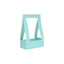 Simple Portable Paper Box Matt Lamination Flower Basket for Wedding Decor Packaging for Flowers and Folders