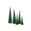 Cone Shaped Plastic Floral Foam for DIY Christmas Day Decor for Flower Arrangements and Floral Foam Tree Cones