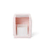Clear Window Folding Gift Box with Flower Handle Festive Party Decor for Mother's Day Birthday Valentine's Day