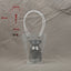 PVC Transparent Square Trapezoid Handle Packaging Bag Waterproof Plastic Storage for Festival Gifts Shrink Bag