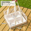 Portable Flower Cake Gift Box Transparent 6 Gongge Dessert Baking Packing Box 4 Gongge Mousse Cup Puff Cake Box