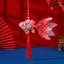 Guochao Dragon Boat Festival Goldfish Koi Sachet Pendant Embroidered Tassel Sachet Portable Pendant Purse Activity Small Gifts