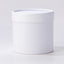 Very Popular Modern Luxury Hug Bucket Small Pure White Pink Recyclable Handmade Vanishing Cardboard Cylinder Flower Box for