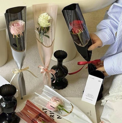 Single Flower  Bags