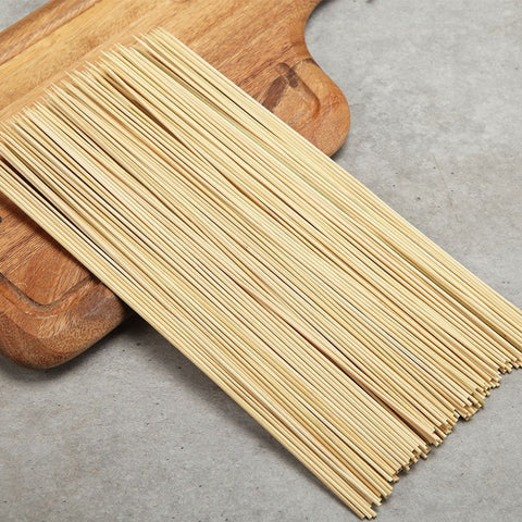 Bamboo sticks and iron wire