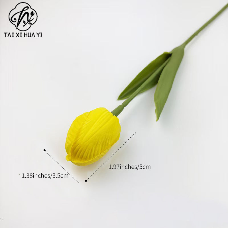 New product simulation tulip flower head soap flower mother's day send mother arrangement flower accessories handmade materials