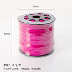 Wholesale 45-Yard Velvet 3mm Flat PVC Strap Floral Suede Binding for DIY Crafts Christmas Birthday Halloween