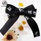 Ribbons Ribbons Floral Ribbons Qingming Festival Sacrifice to Ancestors Deeply Miss Sacrifice Flower Bouquets Packaging Ribbons