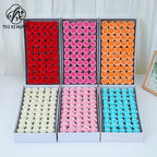 Thumbflower boxed mini soap rose bouquet, Valentine's Day gift decoration materials, wholesale preserved flowers