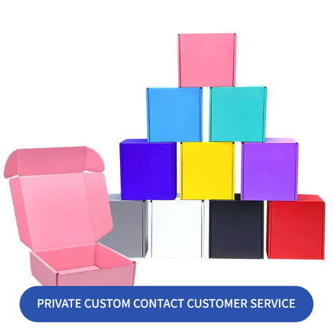 Hot Custom Pink Corrugated Collapsible Shipping & Gift Box Mailer with Matt Lamination Portable Reusable Packaging