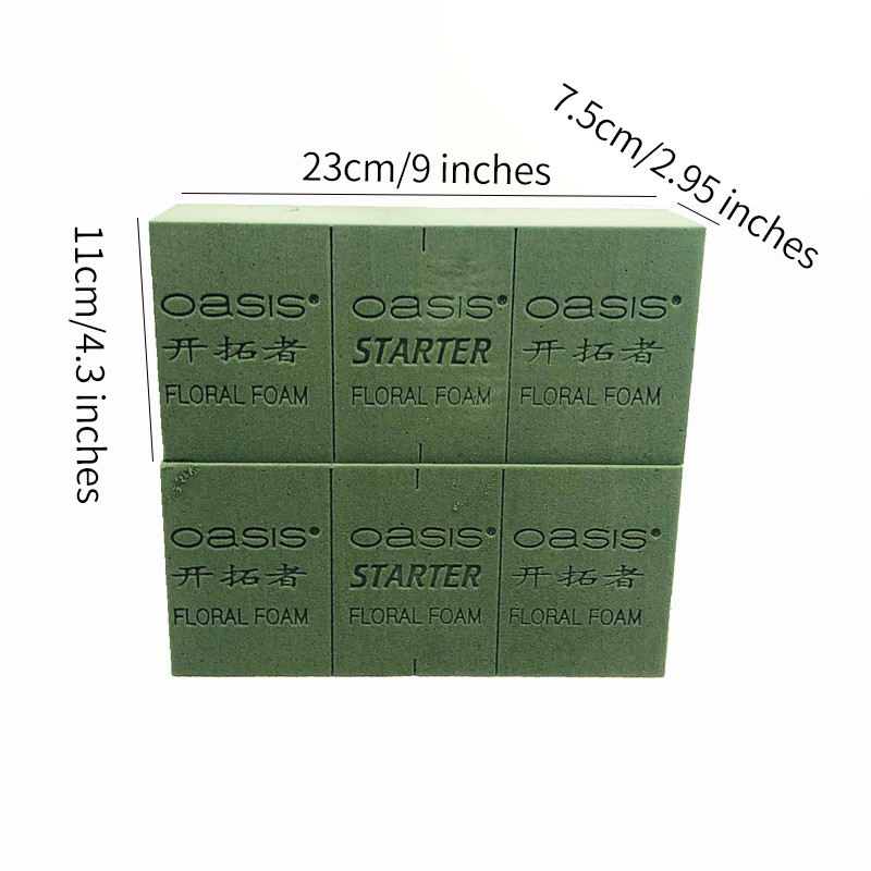 Ossais flower mud oasis economical flower mud arrangement wet flower mud beginner flower bouquet packaging material