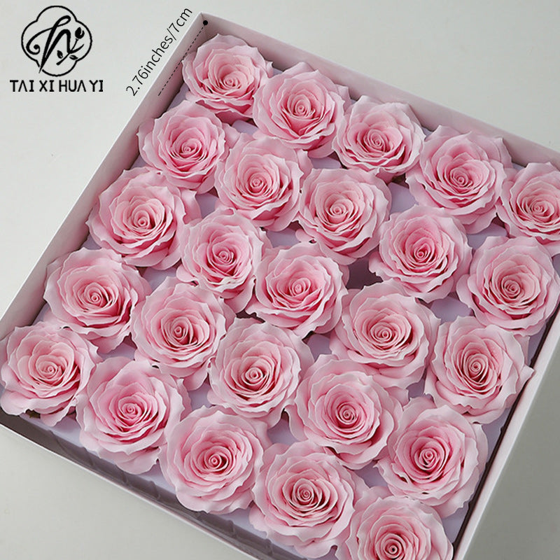 New Manta Rose Soap Flower Seven Layer Roll Core Wave Lace Simulation Flower DIY Flower Shop Packaging Materials Main image