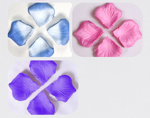 Wholesale wedding scene hand-thrown flower non-woven fabric simulated petals wedding room wedding bed decoration petals 120 pieces/bag