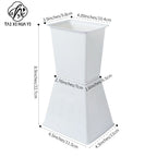 Square Dun Dun Flower Arrangement Artifact Square Flower Arrangement Quiver Flower Shop Festival Bouquet Sword Barrel Plastic Arrangement Flower Base