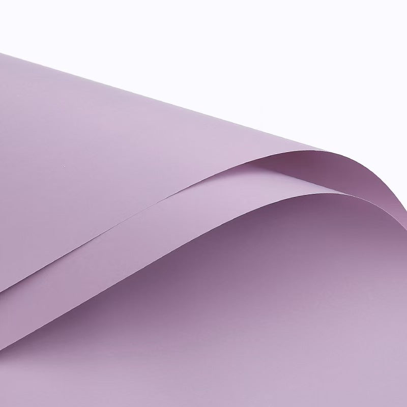 Monochrome Korean Style First Love Eco-Friendly Waterproof Flower Wrapping Paper Thickened Single Side for Flower Packaging