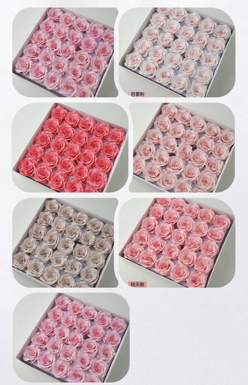 New Manta Rose Soap Flower Seven Layer Roll Core Wave Lace Simulation Flower DIY Flower Shop Packaging Materials