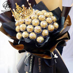 Ferrero Chocolate Cup Clear Chocolate Holder Bouquet Flower Packaging DIY Making Materials Supplies Valentine's Day