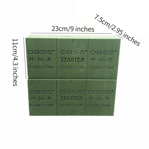 Ossais flower mud oasis economical flower mud arrangement wet flower mud beginner flower bouquet packaging material