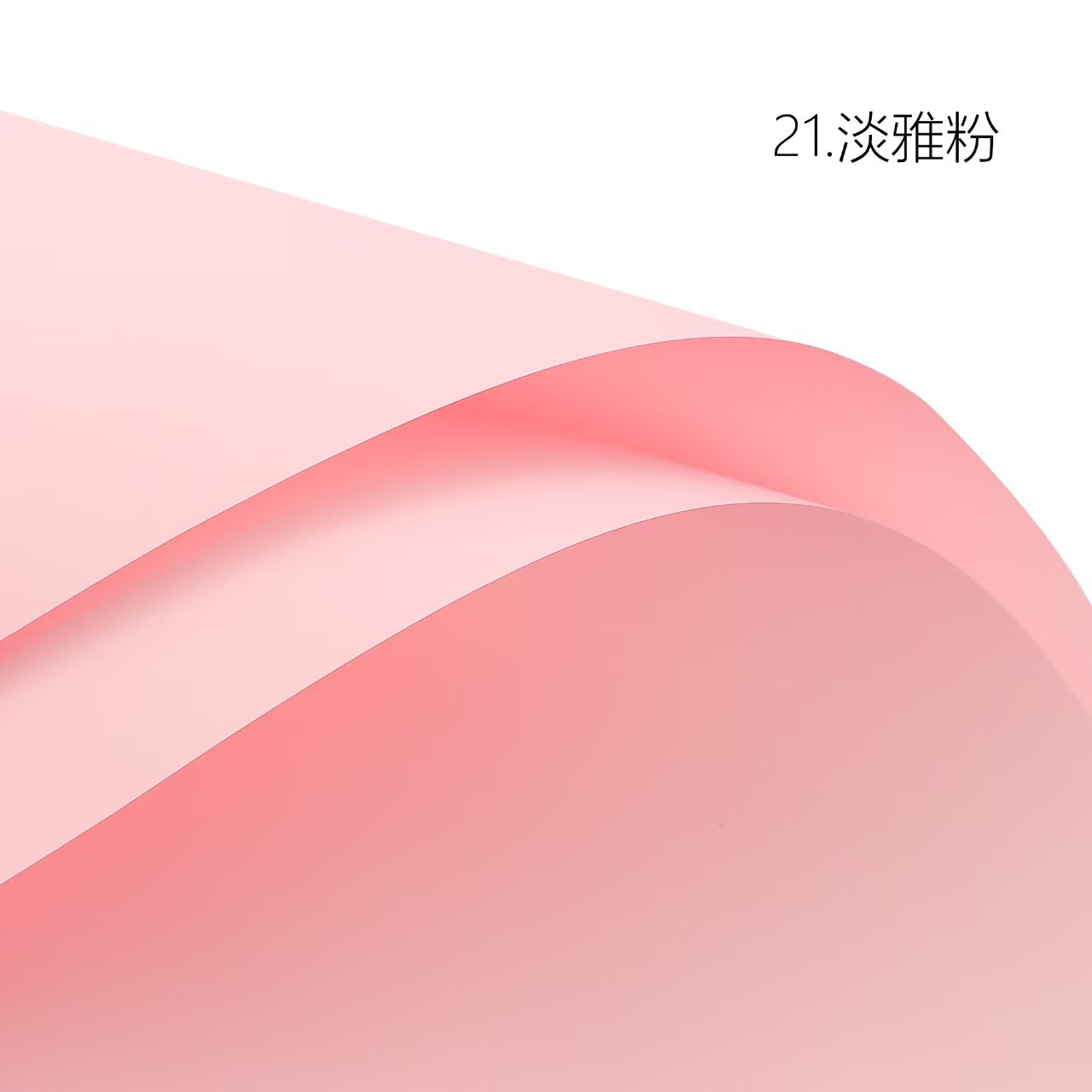 Monochrome Korean Style First Love Eco-Friendly Waterproof Flower Wrapping Paper Thickened Single Side for Flower Packaging