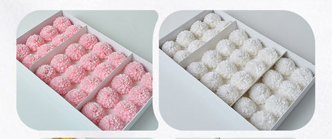 Festival New Ping Pong Chrysanthemum Soap Flower Head Creative Handmade Soap Flower Head Bouquet Gift Box Making Flower Shop Supplies