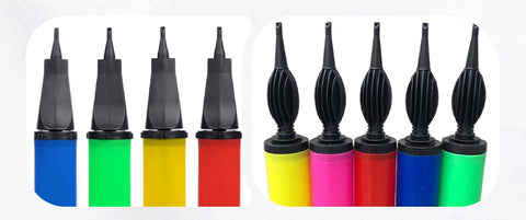 Plastic flat nozzle pump, manual hand pump, balloon macaron inflatable cylinder wholesale directly from the manufacturer