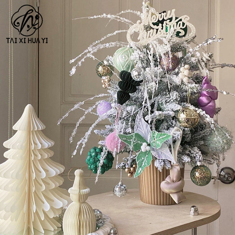 Influencer-approved christmas firework sticks, christmas decorations, glitter sprigs, glitter floral arrangement materials, diy floral accessories & supplies