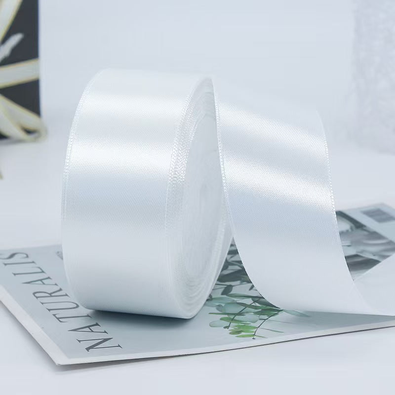 40mm Polyester Satin Ribbon Fashion-Style Floral and Gift Wrapping Ribbon for Birthday Christmas Halloween Decorations