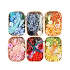 Wholesale Hot Sale Cross-border ETERNAL Dried Flower DIY Handmade Wedding Christmas Mother's Day Square Decoration Burnt Orange