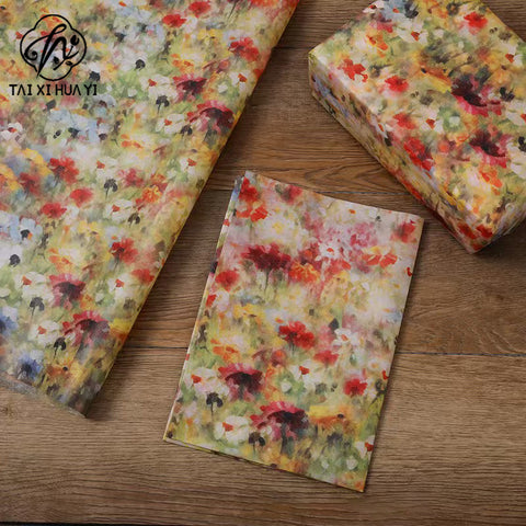 New Monet Garden Sydney Paper Thickened 22g Cotton Paper Printing Tissue Paper Gift Wrapping Paper ins Packaging Materials