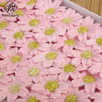 Valentine's Day bouquet gift box packaging materials wholesale, chamomile soap flower head materials wholesale factory direct sales
