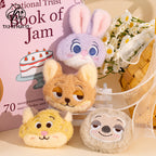 Zootopia Lightning Judy Leopard Police Officer Fox Nick Cute Cartoon Plush Doll Pendant Pendant Keychain