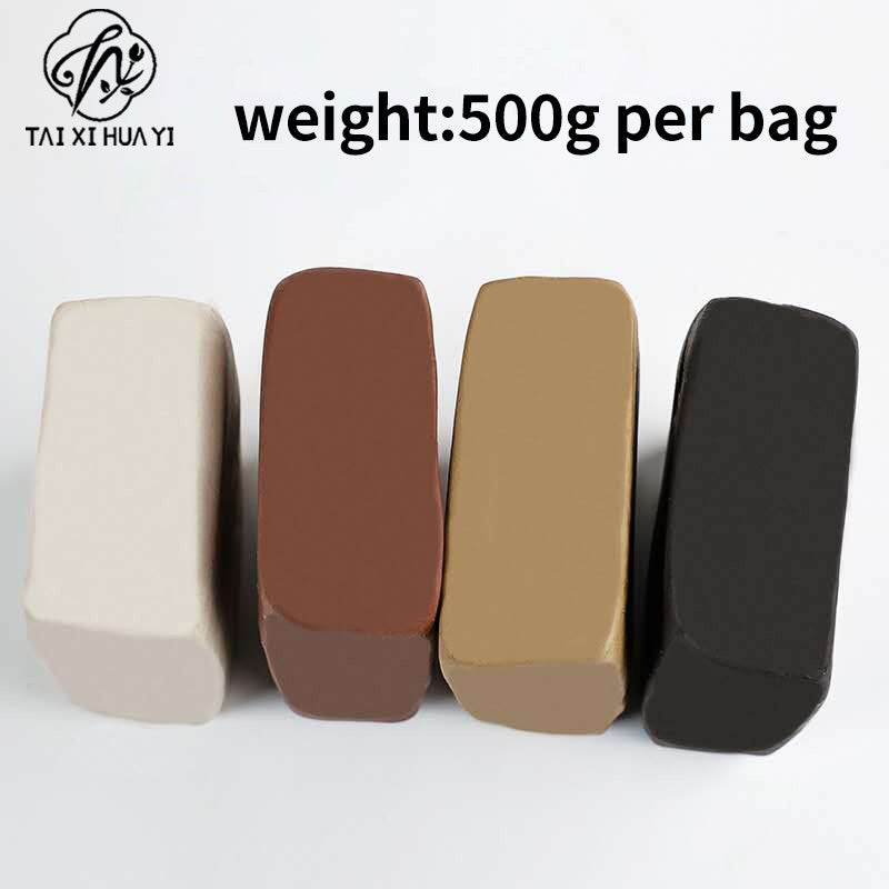Soft pottery mud clay shaping clay porcelain mud 500g handmade pottery no-bake white mud manufacturers wholesale pottery mud