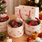Christmas Hellokitty Apple Box Material Pack Christmas Eve Hug Bucket DIY Material