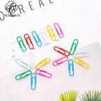 Silver Paper Clip Metal Card Clip Bouquet Greeting Card Paper Clip Stationery Office Long Tail Clip Flower Shop Supplies