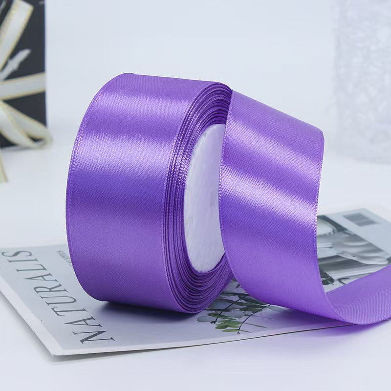 40mm Polyester Satin Ribbon Fashion-Style Floral and Gift Wrapping Ribbon for Birthday Christmas Halloween Decorations
