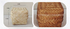 Factory bamboo weaving gift boxes, bamboo boxes, wedding candy boxes, candy baskets, souvenir gift packaging boxes, folk crafts, covered bamboo