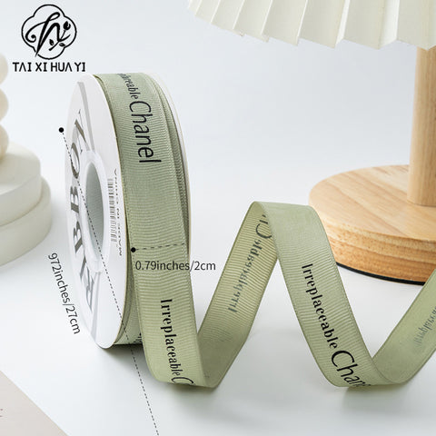 2Cm Xiaoxiangfeng packaging ribbon ribbon ribbon handmade DIY cake packaging gift decorative ribbon wholesale 9