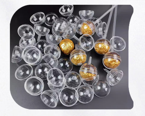 Ferrero Chocolate Cup Clear Chocolate Holder Bouquet Flower Packaging DIY Making Materials Supplies Valentine's Day