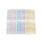 Star diamond sticker flower shop bouquet decoration rhinestone sticker flower petal letter diamond flower art packaging consumables