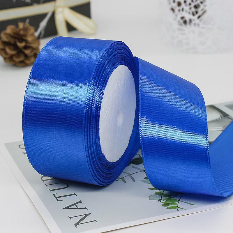 40mm Polyester Satin Ribbon Fashion-Style Floral and Gift Wrapping Ribbon for Birthday Christmas Halloween Decorations