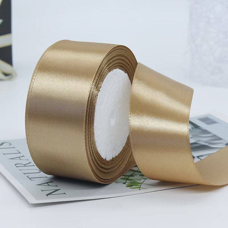 40mm Polyester Satin Ribbon Fashion-Style Floral and Gift Wrapping Ribbon for Birthday Christmas Halloween Decorations