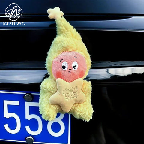 Popular star people pendant plush toy small doll schoolbag pendant couple gift doll plush batch
