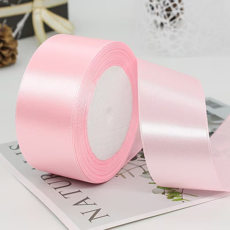 40mm Polyester Satin Ribbon Fashion-Style Floral and Gift Wrapping Ribbon for Birthday Christmas Halloween Decorations