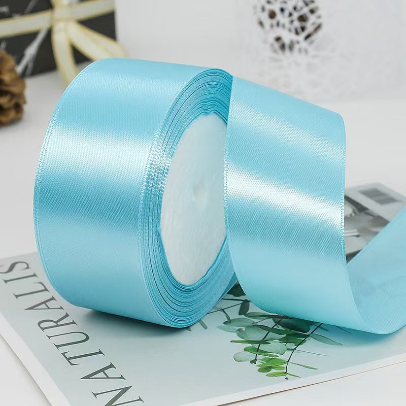 40mm Polyester Satin Ribbon Fashion-Style Floral and Gift Wrapping Ribbon for Birthday Christmas Halloween Decorations