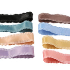23mm Lychee Pattern Skirt Edge Satin Ribbon Handmade DIY Hair Accessory Bow Ruffle Ribbon Clothing Accessories