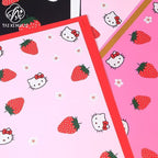 Childlike cute bouquet wrapping paper Ouya paper strawberry bouquet packaging waterproof flower shop floral supplies
